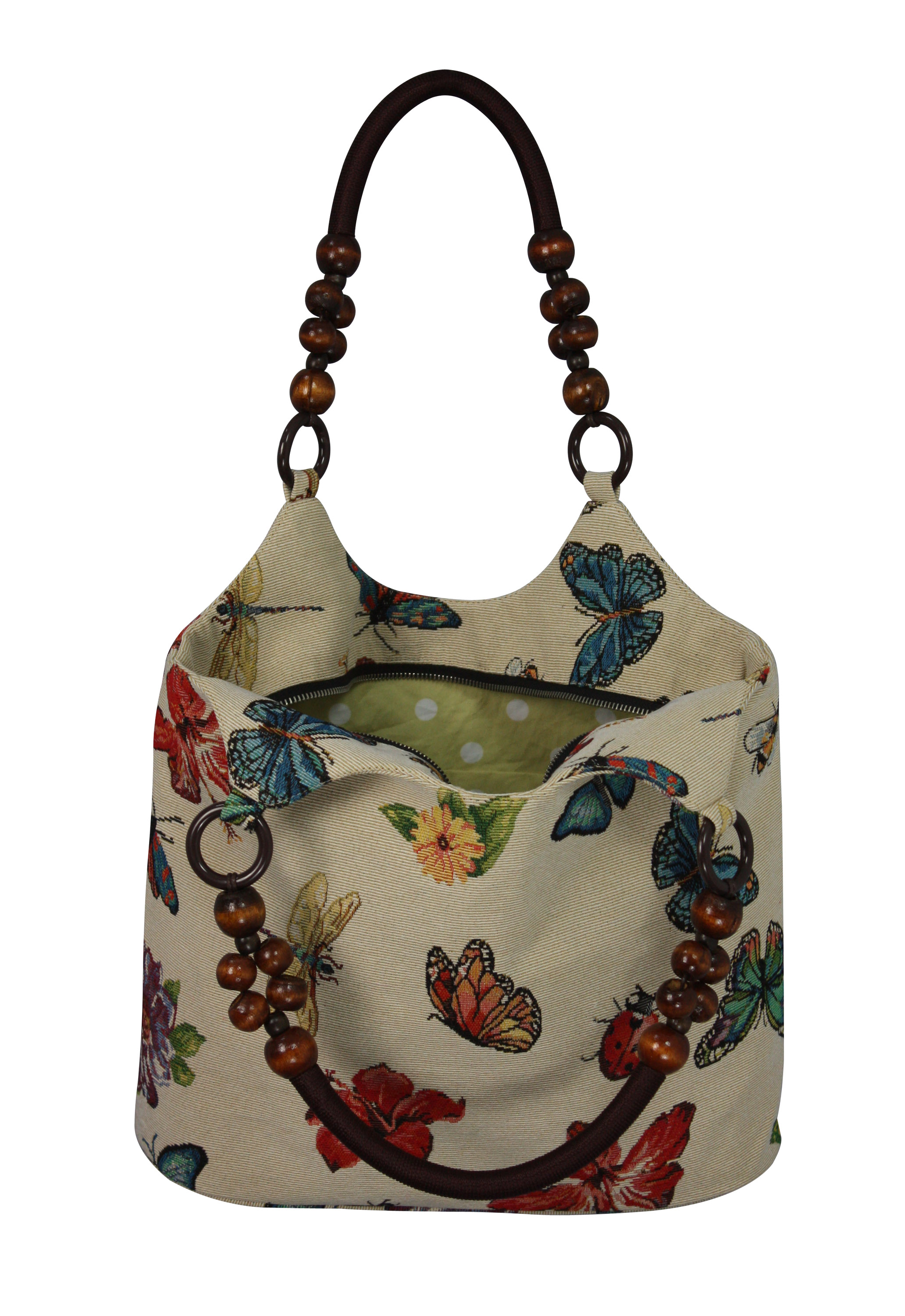 Wooden Beads Tote Bag