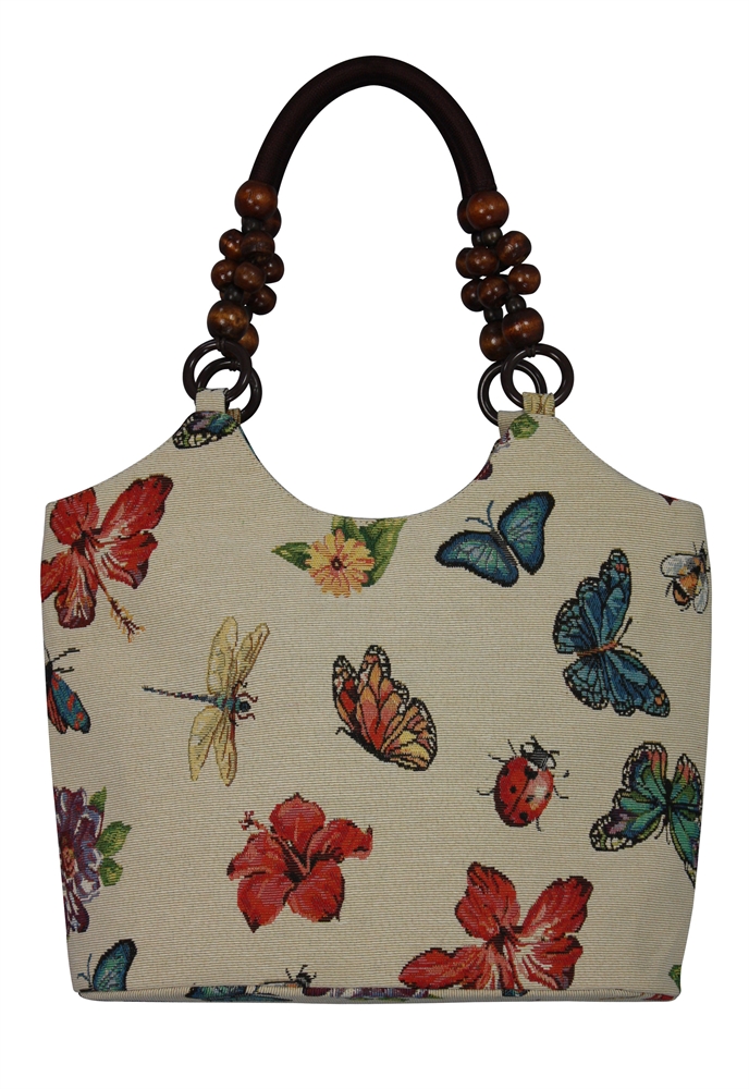 Wooden Beads Tote Bag