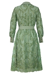 Soutache Embroidery Shirt Dress