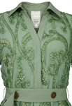 Soutache Embroidery Shirt Dress