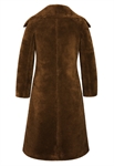 Wool Faux Fur Coat