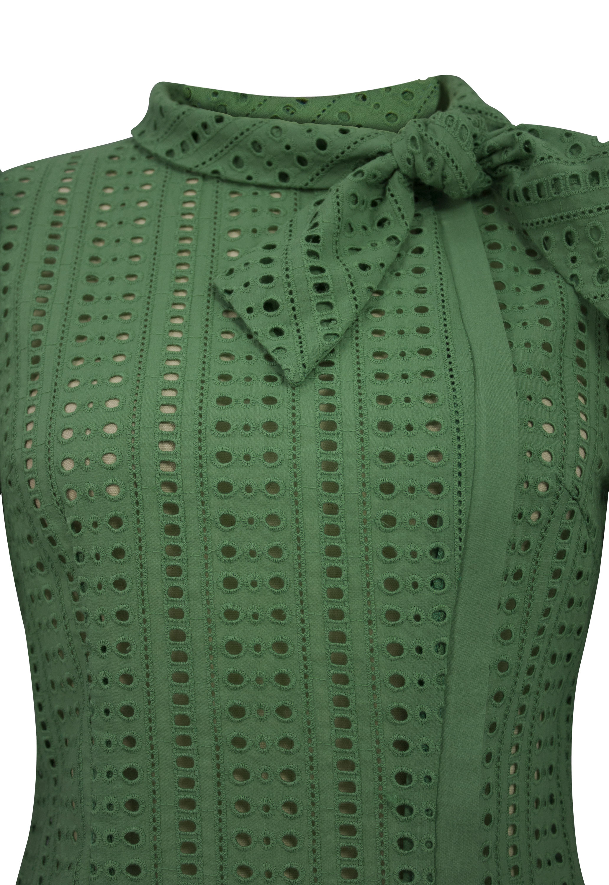 Eyelet Embroidery Blouse