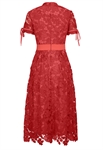 Rhinestone Lace Dress