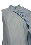 Cupro Viscose Draped Top