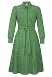 Eyelet Embroidery Shirtdress