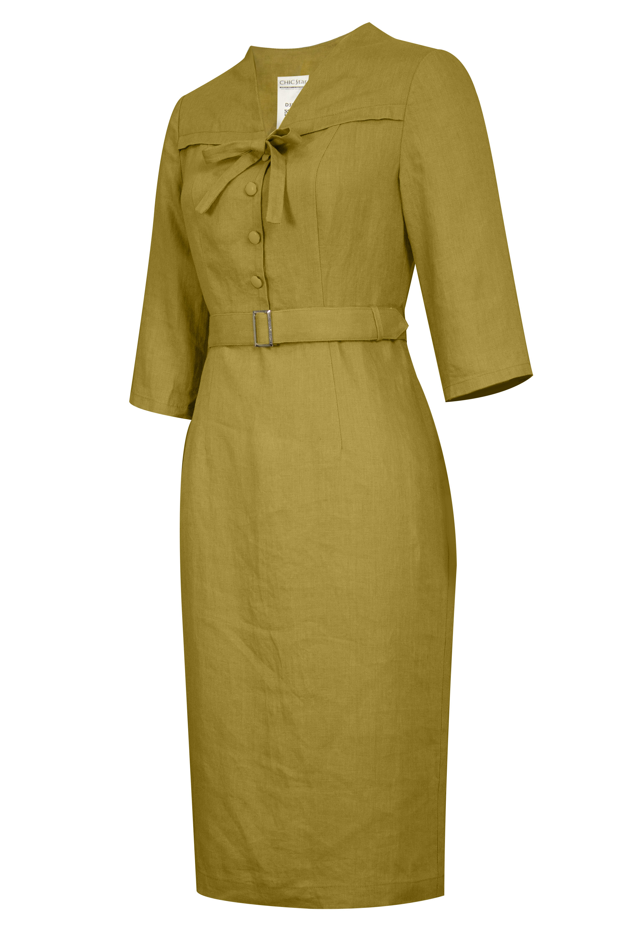 Linen Tie Dress