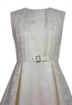 Embossed Jacquard Dress