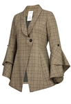 Wool Plaid Jacket