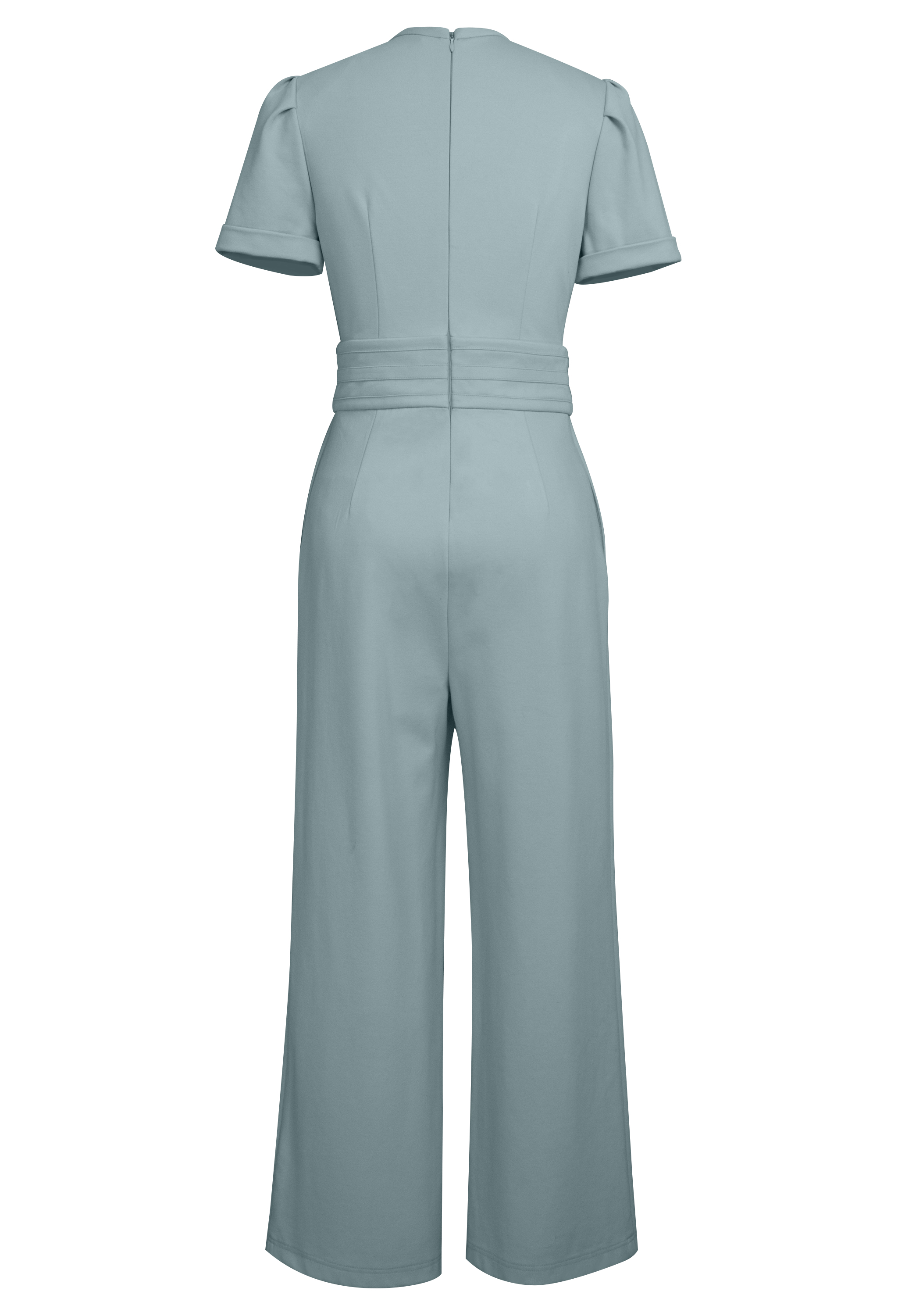 Ponte Banded Jumpsuit