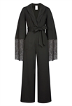 Ponte Fringe Jumpsuit