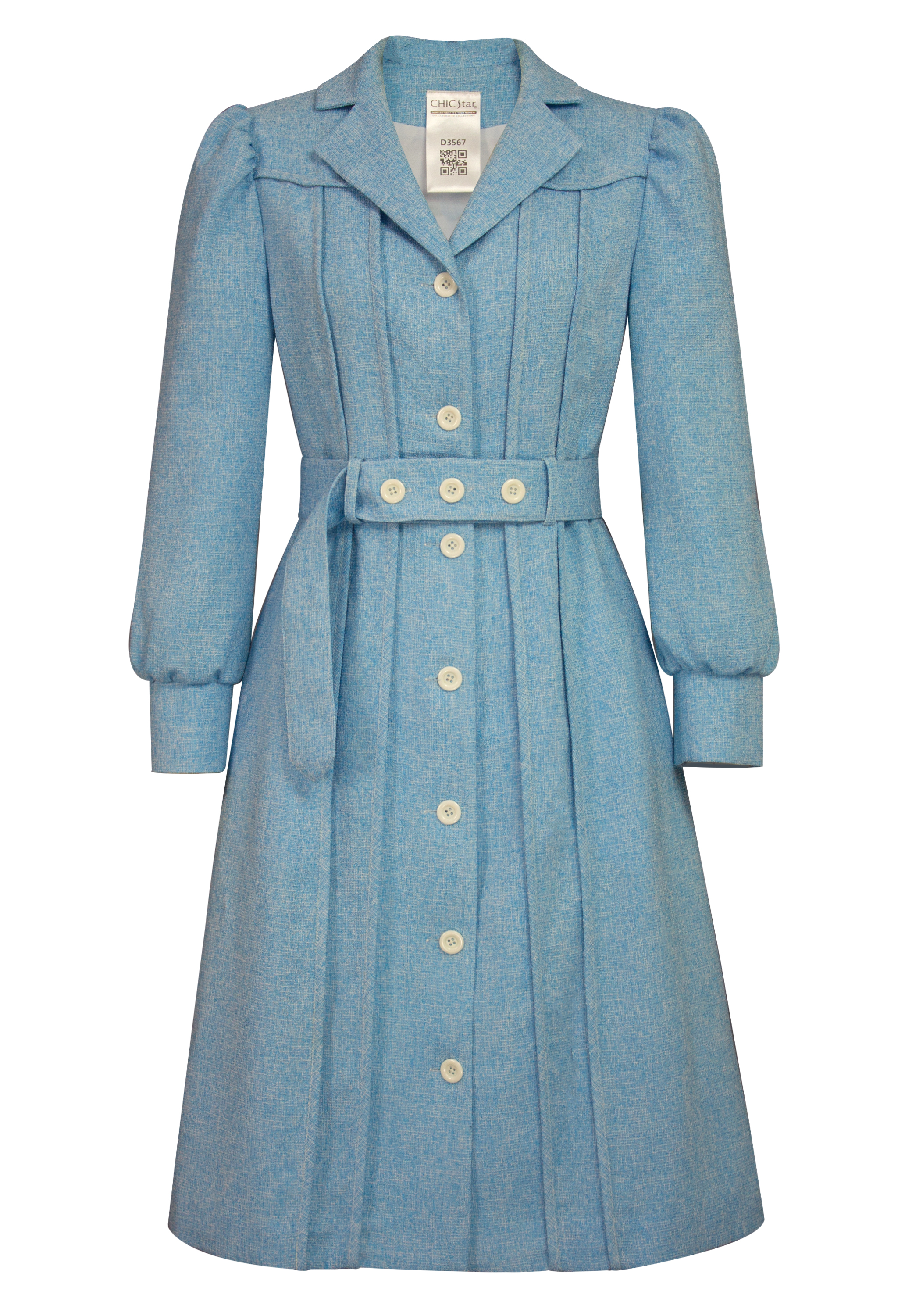 Boucle Dress Coat
