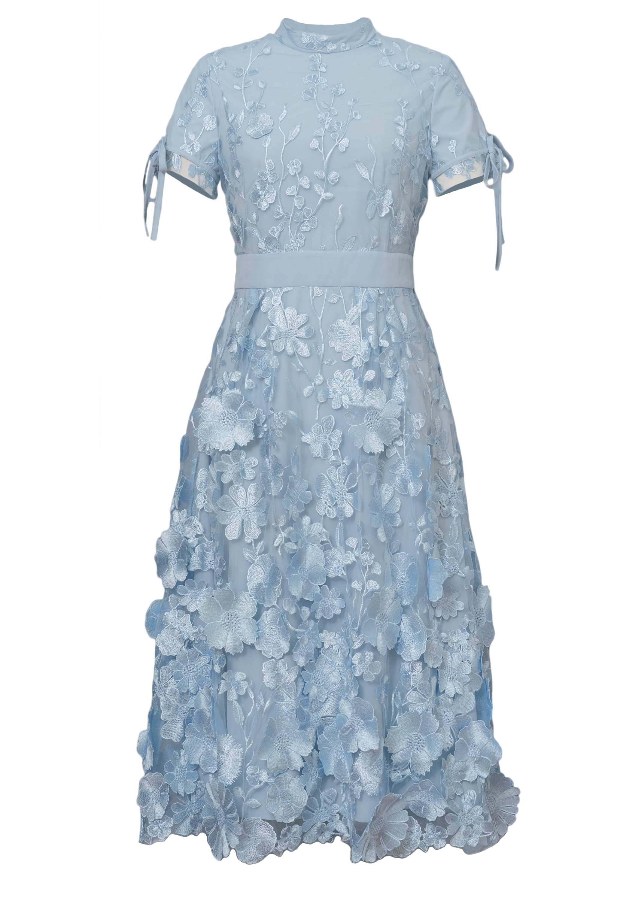 3D Embroidery Applique Dress