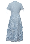 3D Embroidery Applique Dress