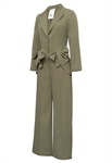 Modal Bow-Tie Jumpsuit