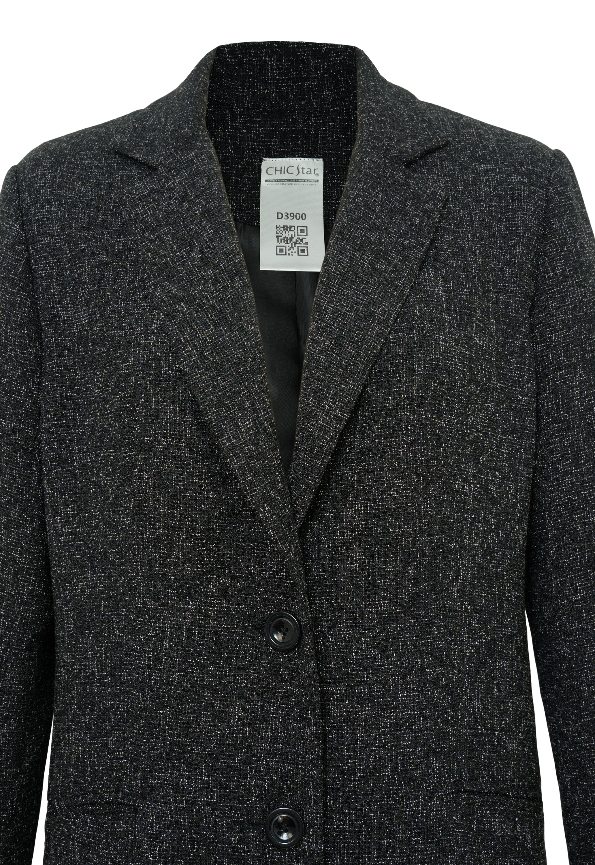 Boucle Straight Coat