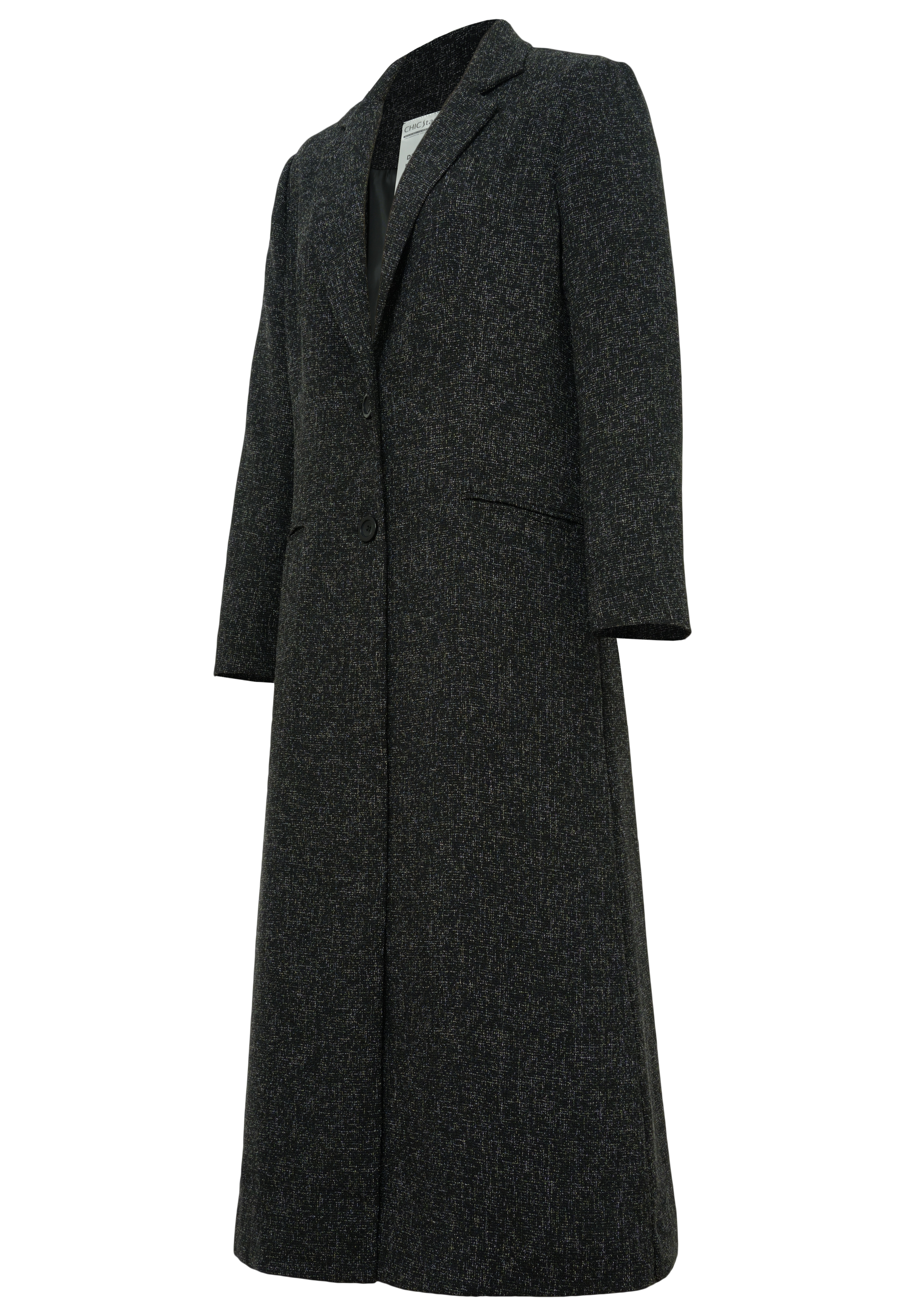 Boucle Straight Coat