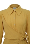 Linen Wrap Shirtdress