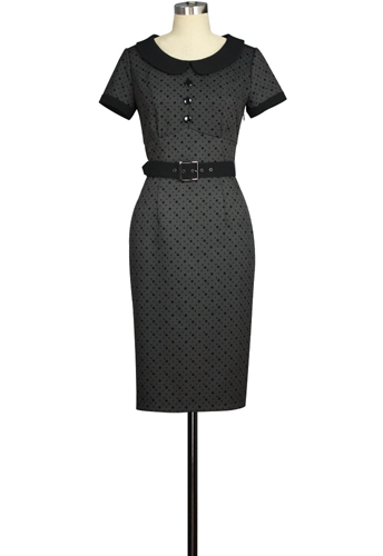 Button Retro Dress