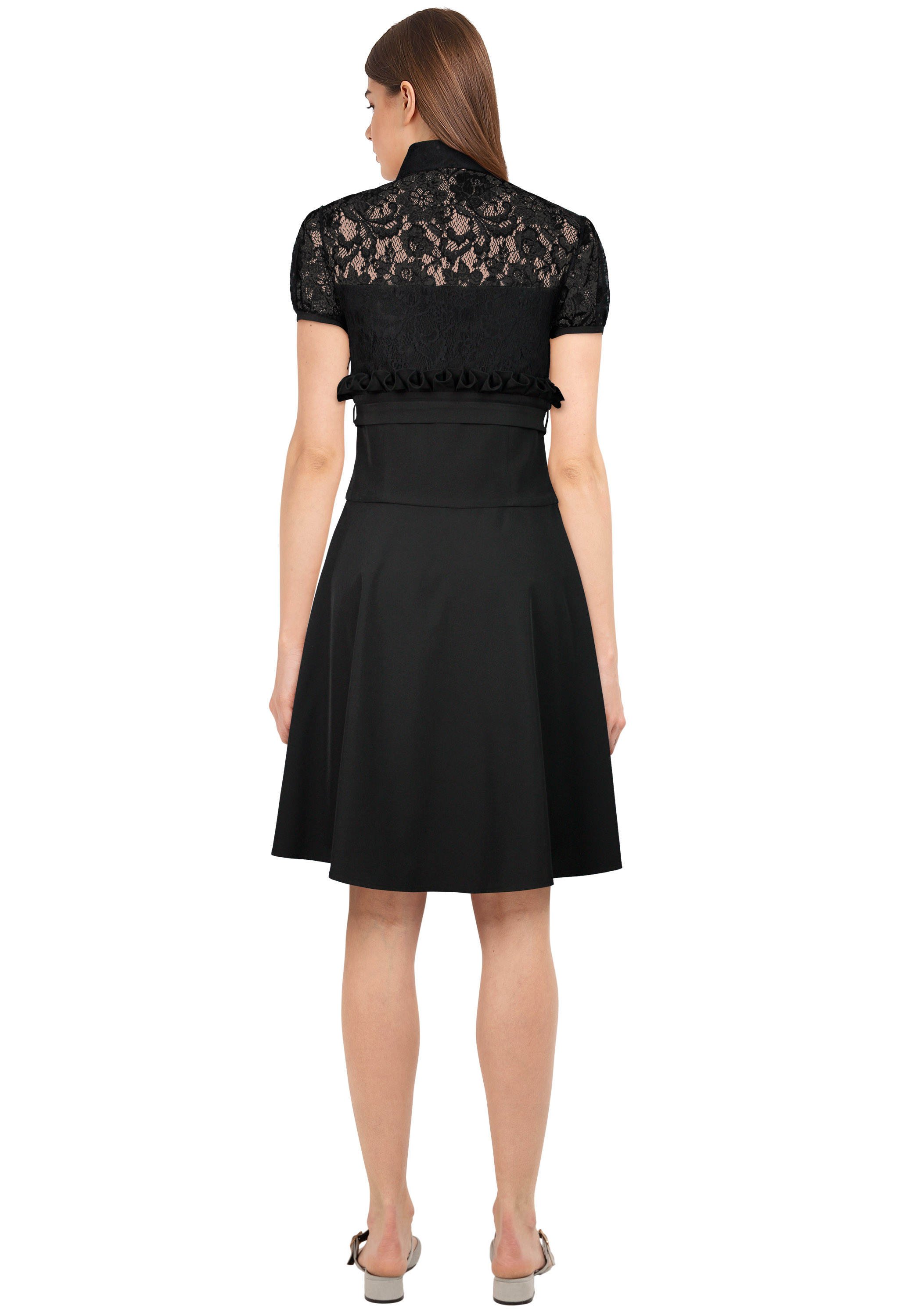 Ruffle Lace Dress