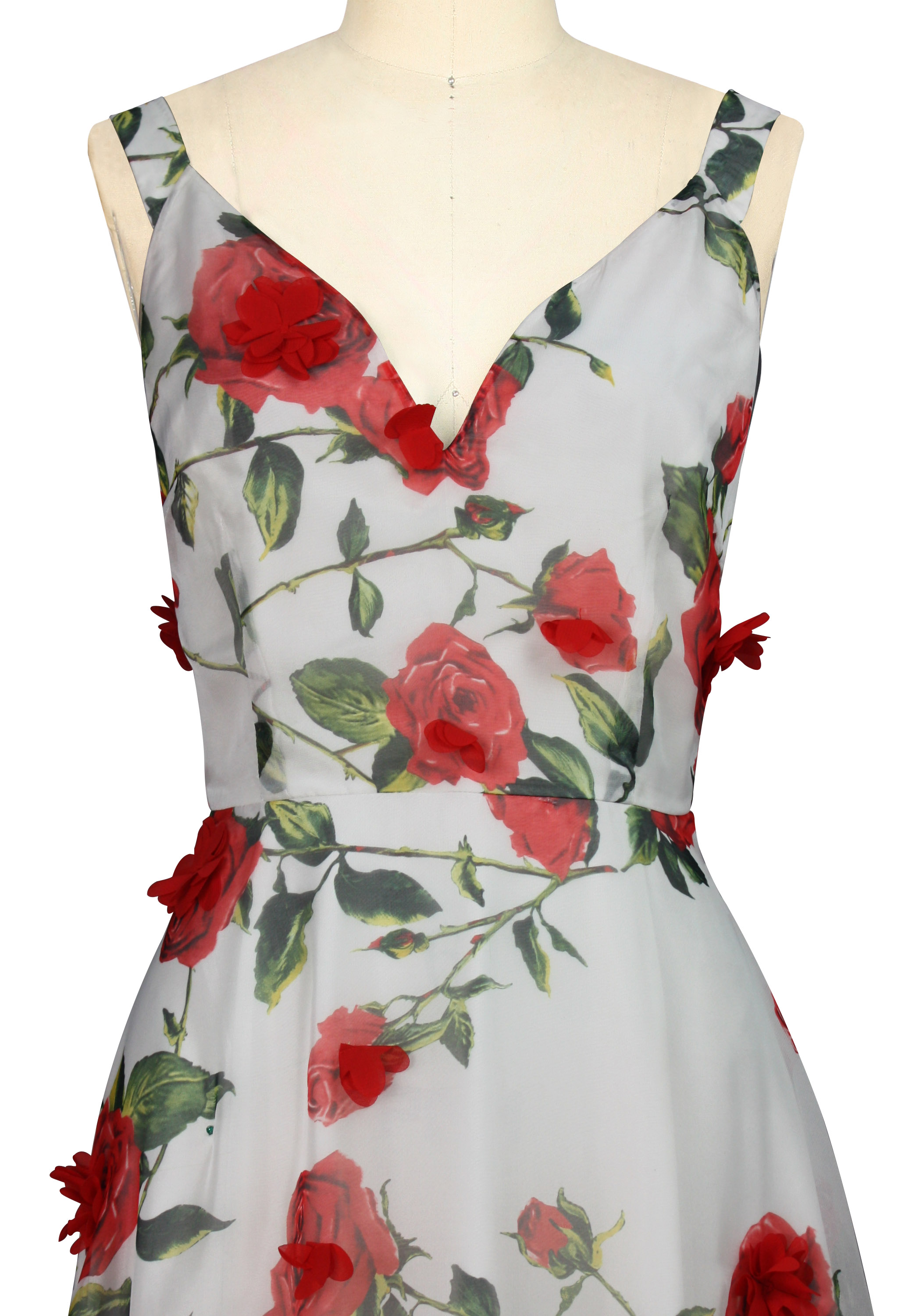 3D Floral Dress