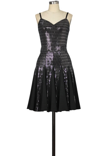 Metallic Slip Dress