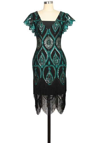 Fringe Sequin Dress