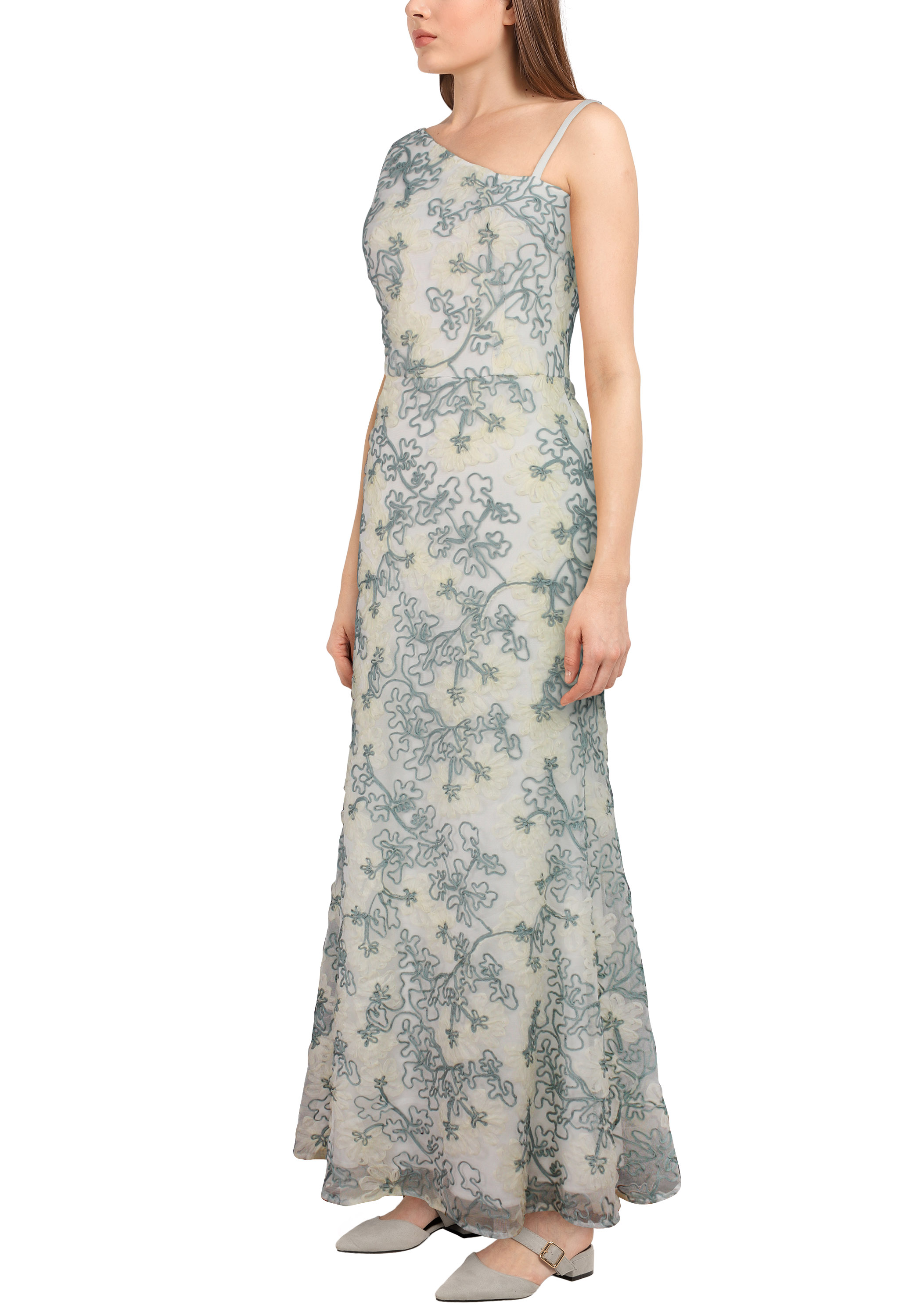 Soutache Maxi Dress