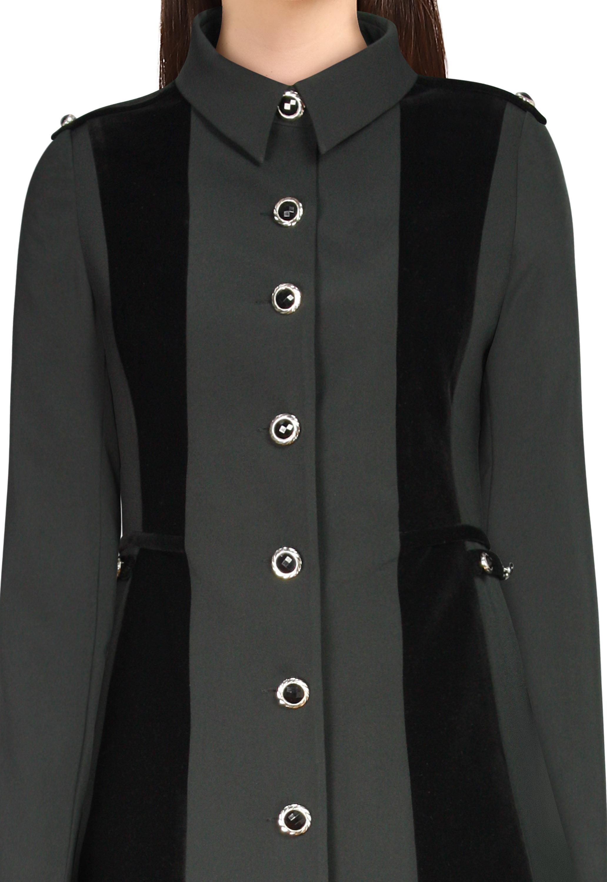 Velvet Jacket Coat