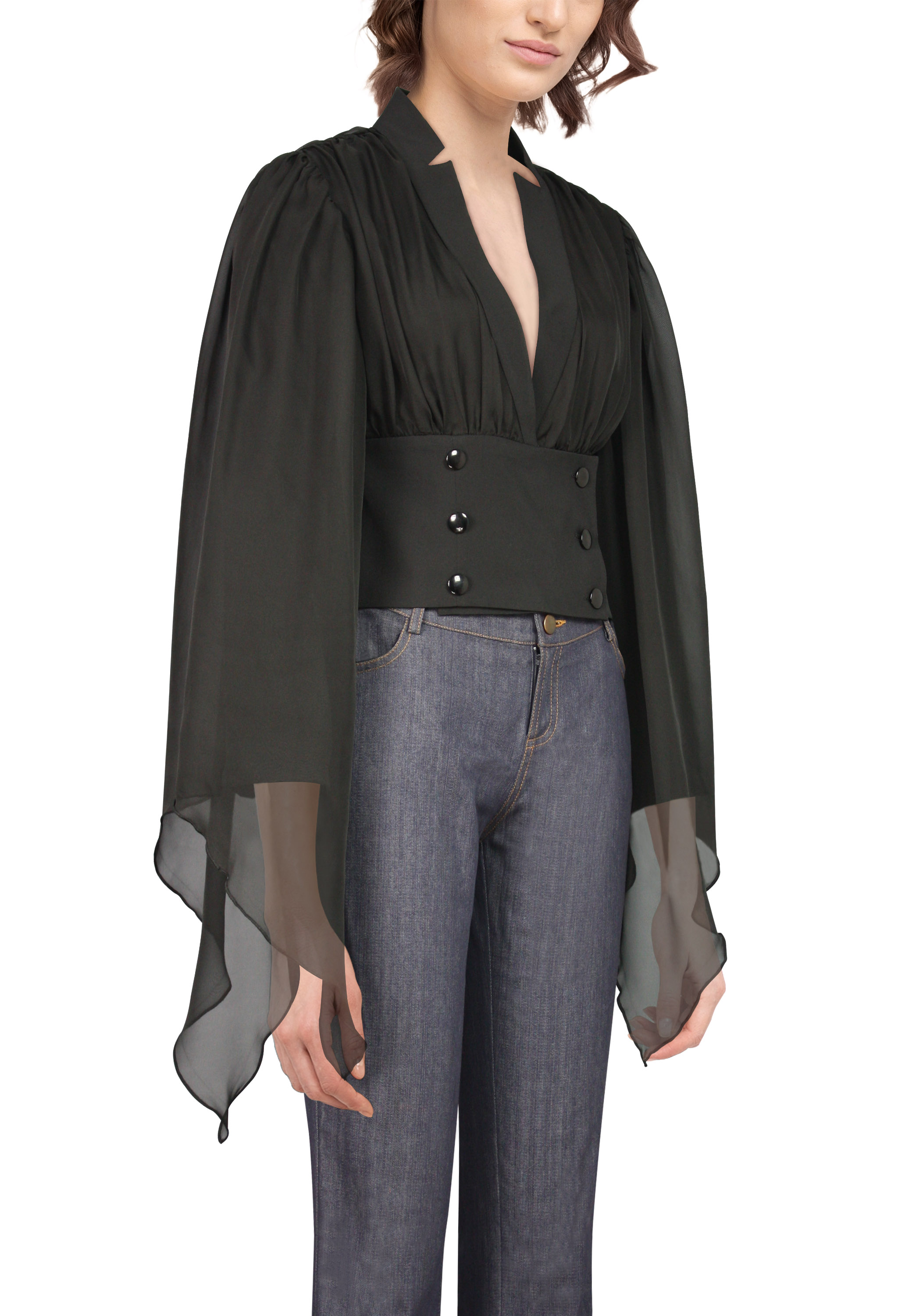 Chiffon Victorian Shirt