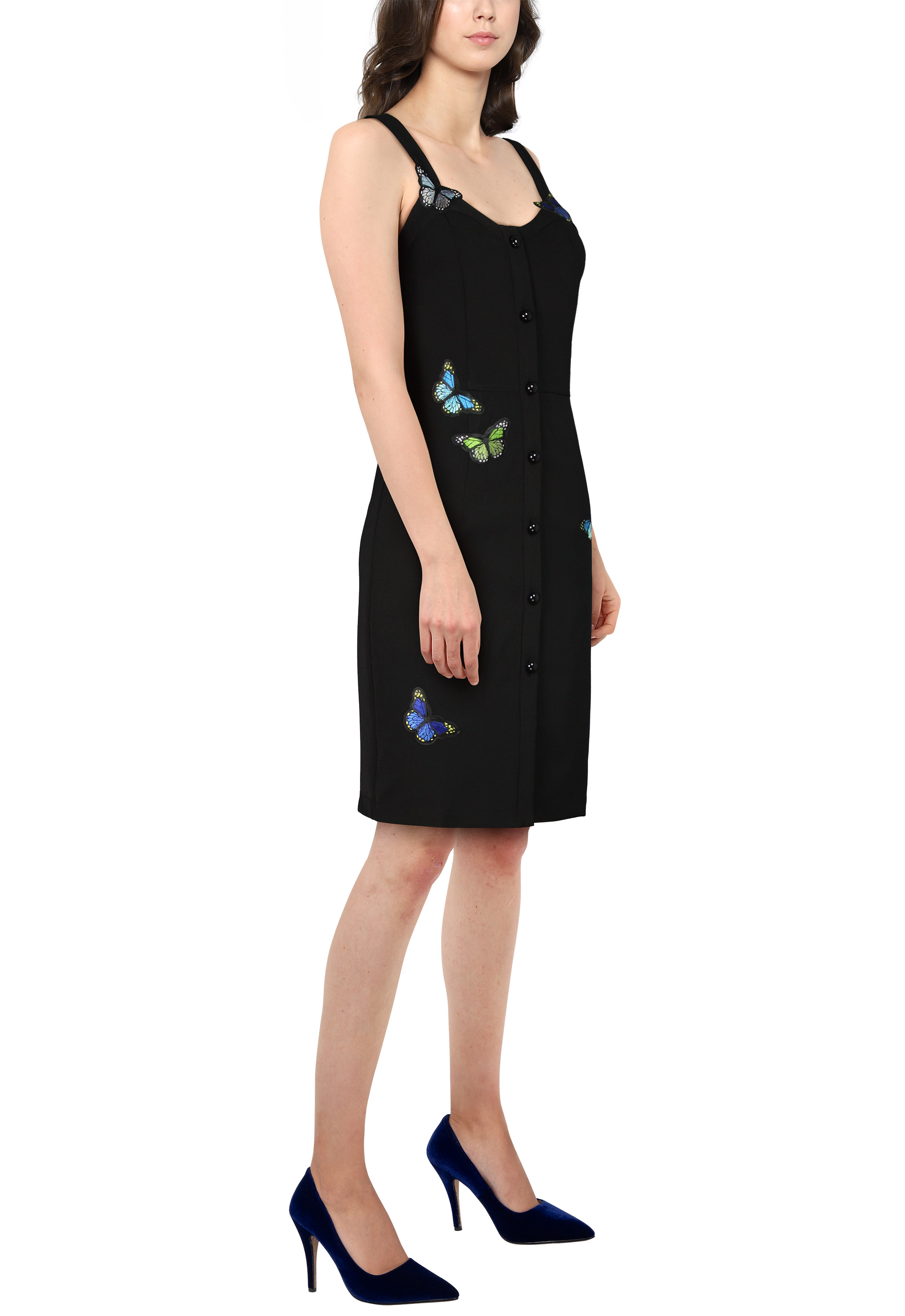 Applique Mini Dress