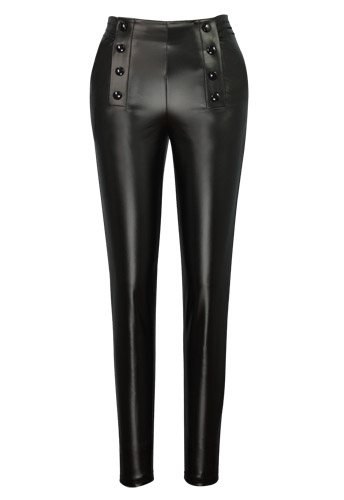 Faux Leather Skinny Pants