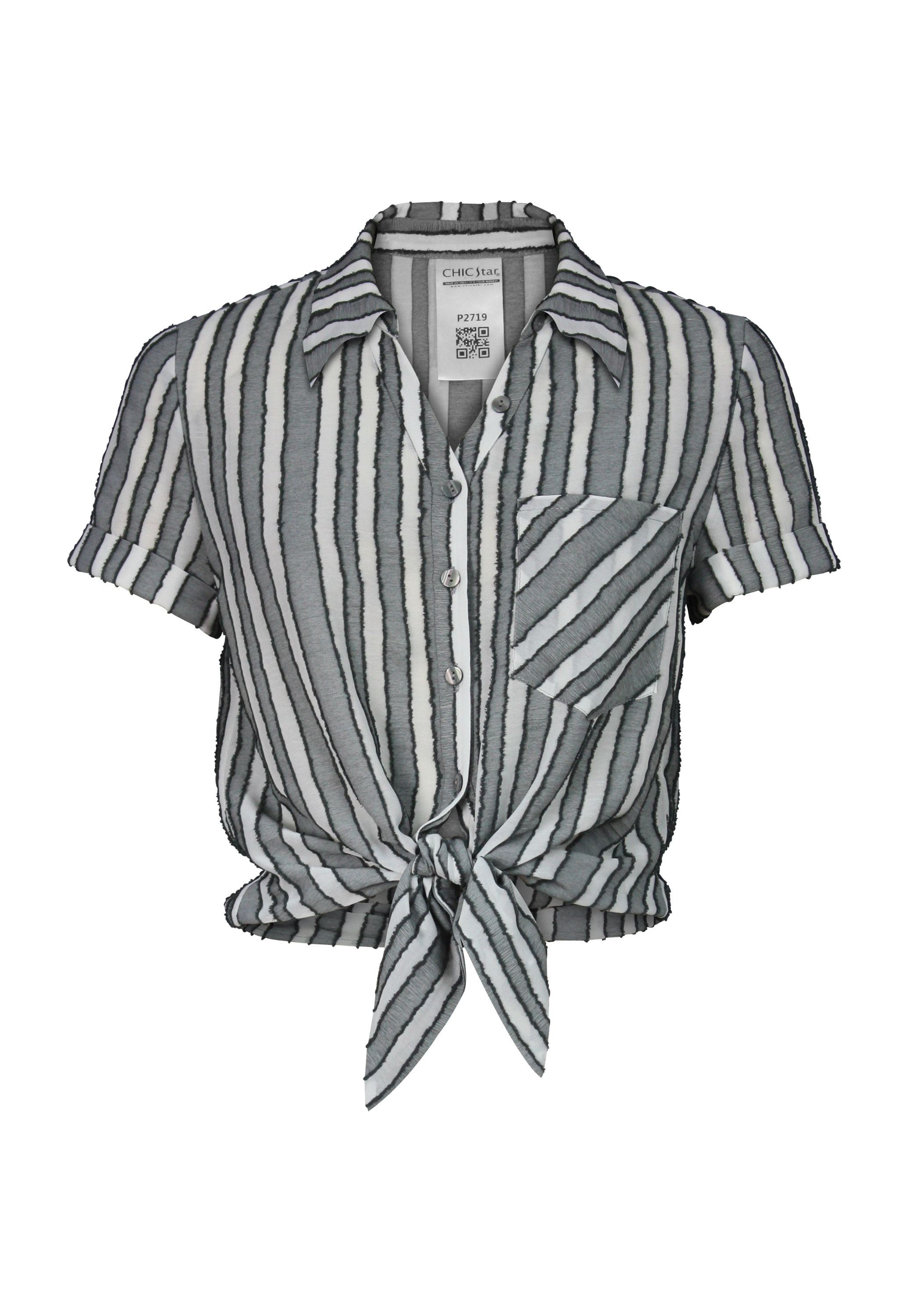 Texture Stripes Shirt