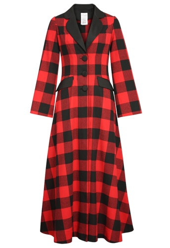 Plaid Maxi Dress