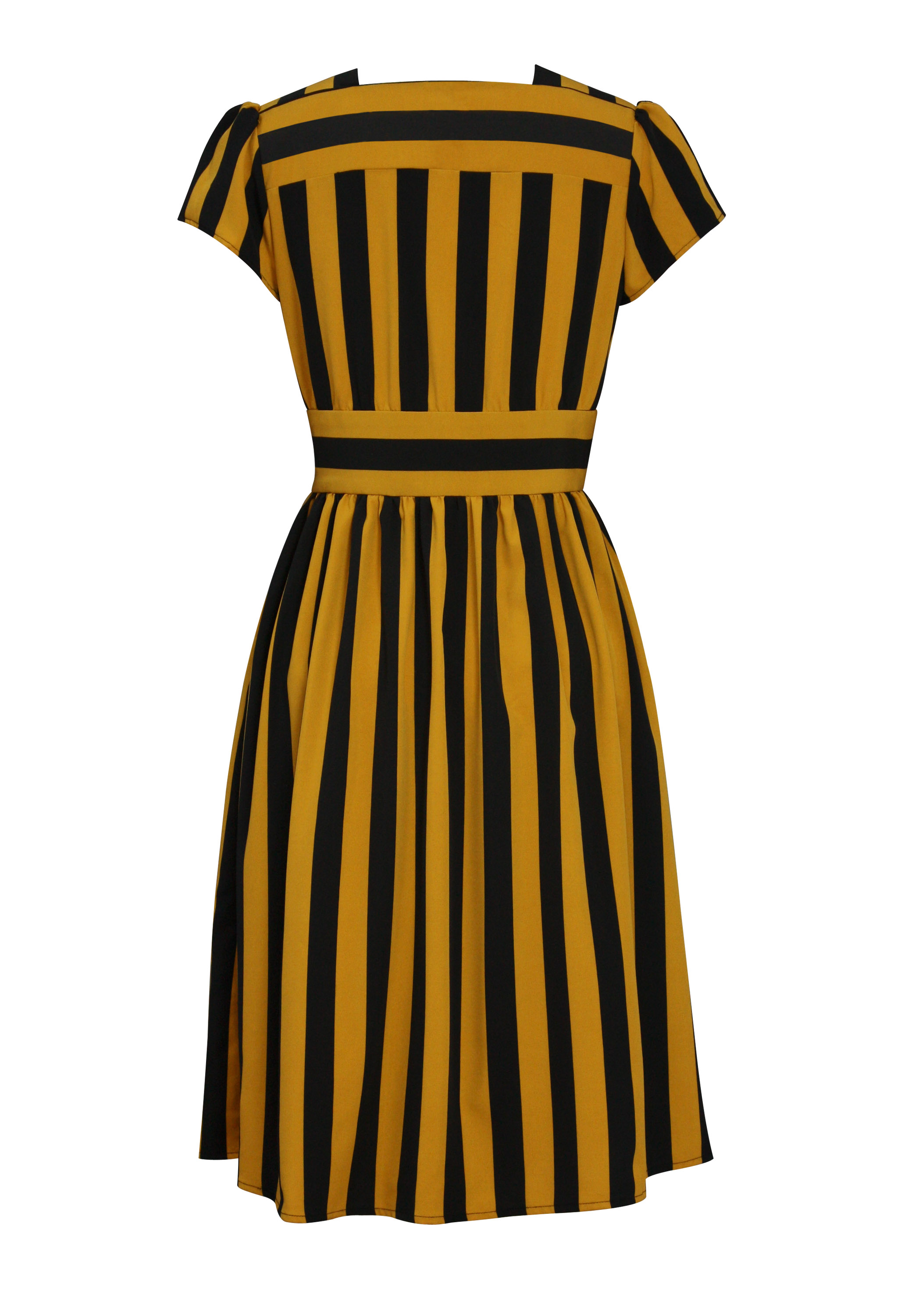 Stripes Midi Dress