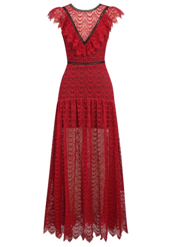 Lace Maxi Dress