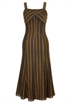 Sparkle Striped Slip Dress
