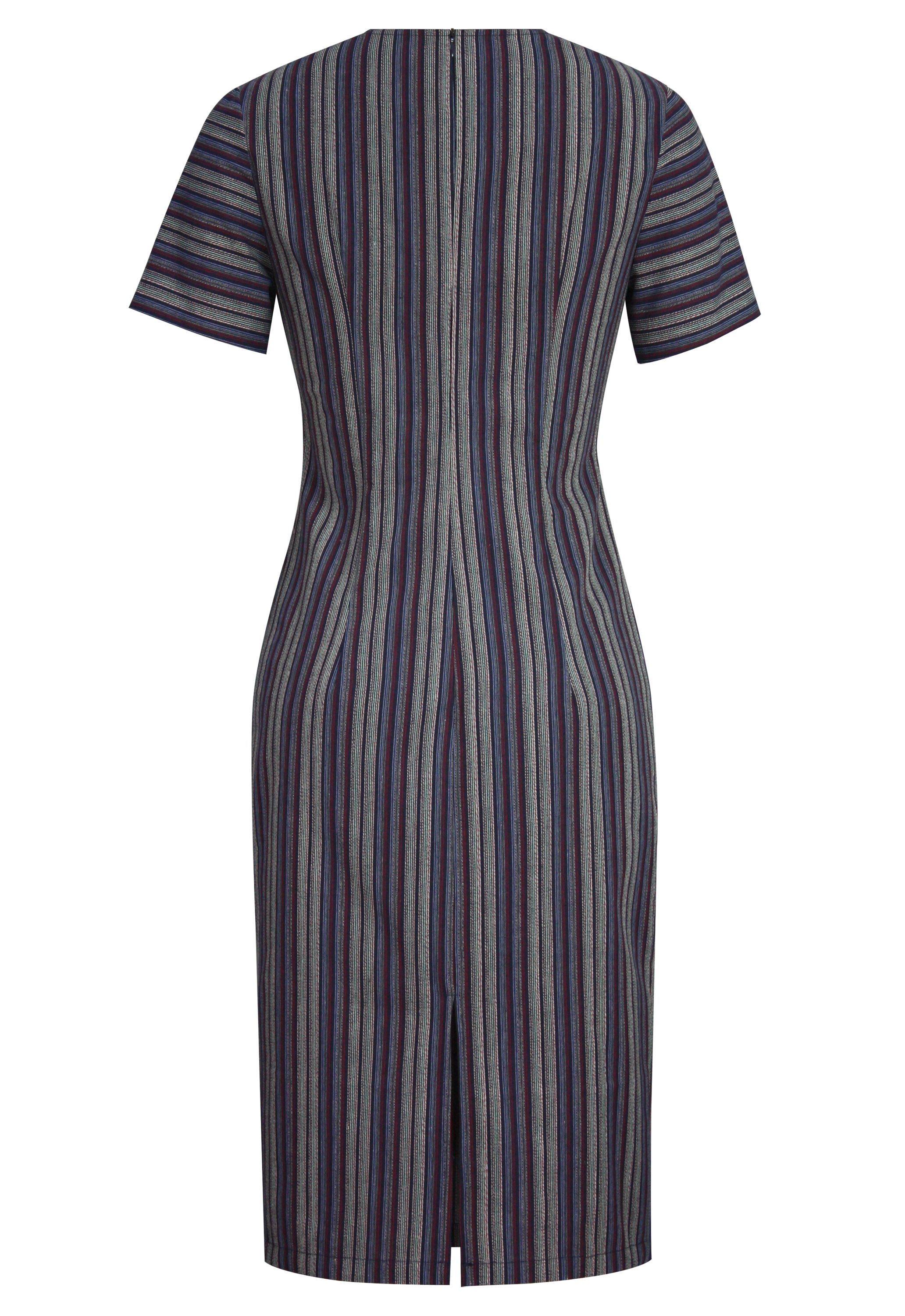 Stripes Linen Blend Dress