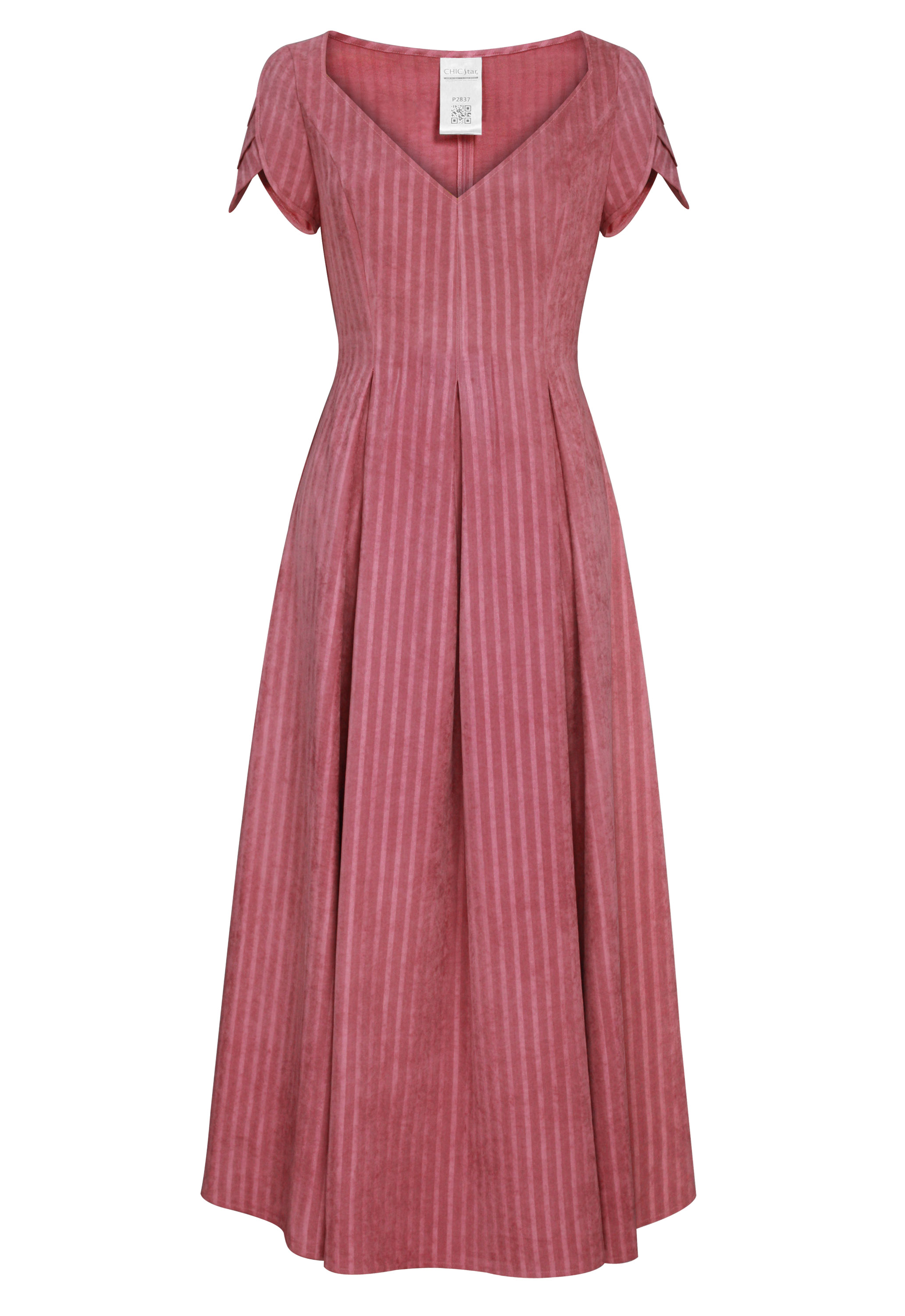 Jacquard Stripes Dress