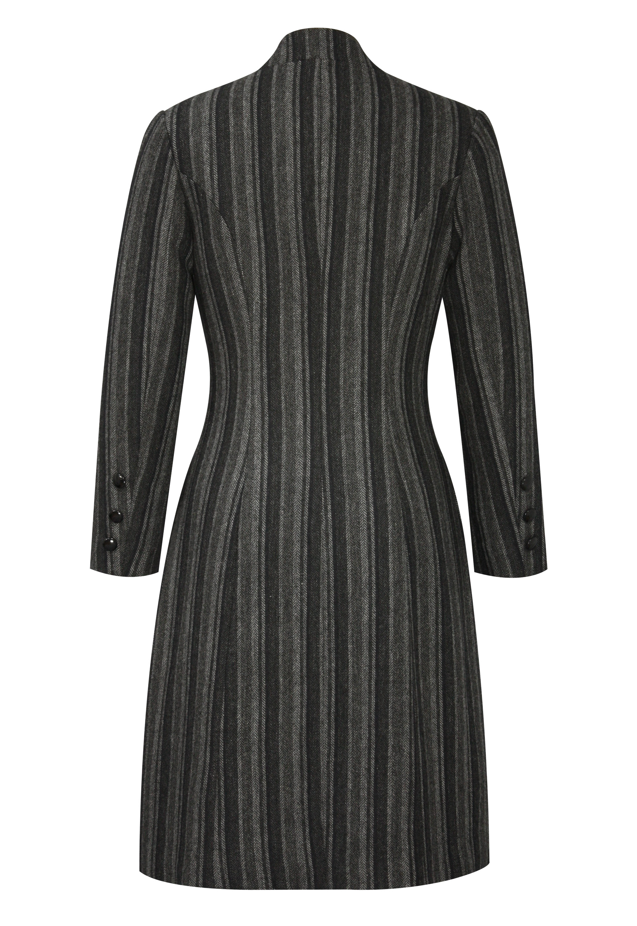 Stripes Wool Coat